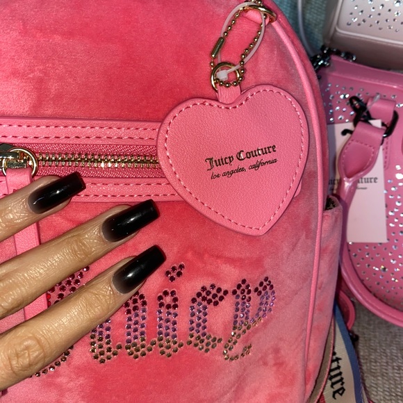 **ALL BAGS SOLD** Rhinestone Juicy couture handbags and backpack - Picture 4 of 10